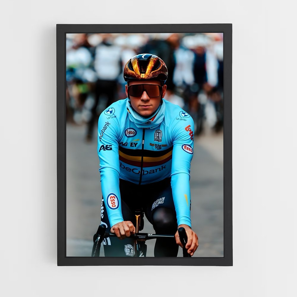 Poster Remco evenepoel – affiche Cyclisme (vue 2)